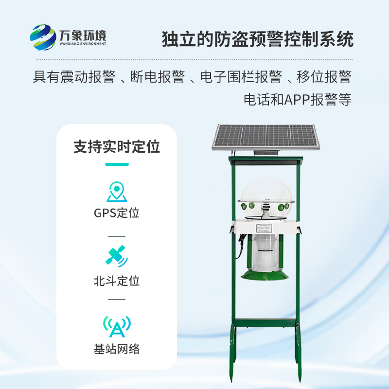 水稻害蟲性誘測報(bào)燈，保護(hù)水稻生長遠(yuǎn)離病蟲害
